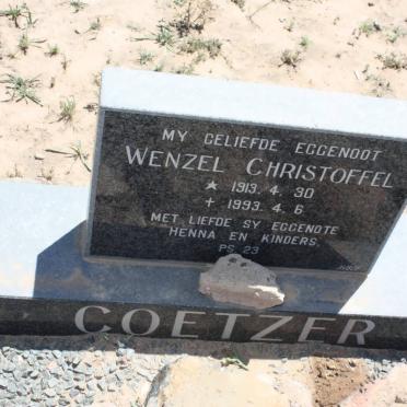 COETZER Wenzel Christoffel 1913-1993