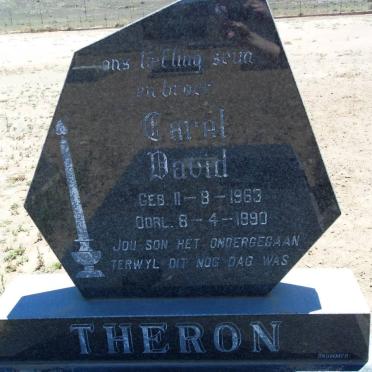 THERON Carel David 1963-1990