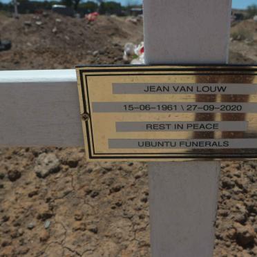 LOUW Jean, van 1961-2020