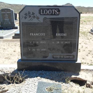 LOOTS Francois 1920-1985 &amp; Rhieni 1925-