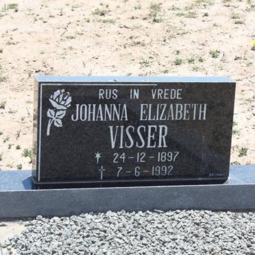 VISSER Johanna Elizabeth 1897-1992
