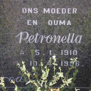 MERWE Piet, van der 1909-1978 &amp; Petronella 1910-1996
