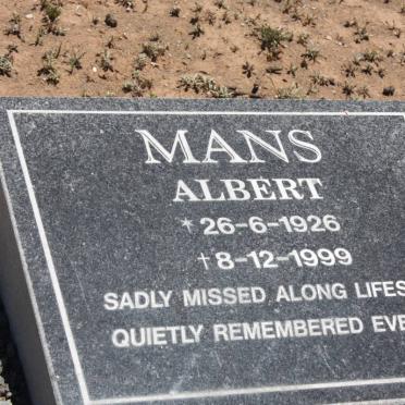 MANS Albert 1926-1999