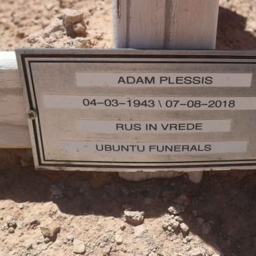 PLESSIS Adam 1943-2018