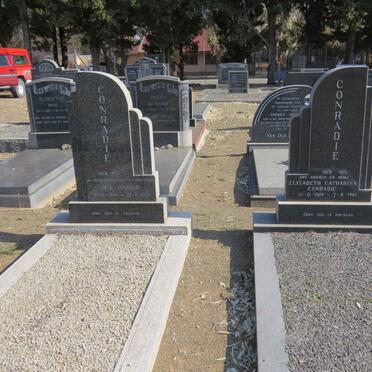 CONRADIE Dick 1908-1956 &amp; Elizabeth Catharina 1909-1982