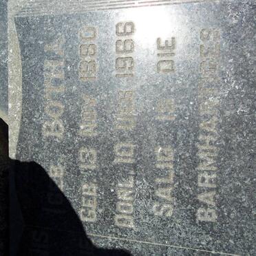 VORSTER Aletta Sophia nee BOTHA 1880-1966