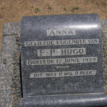 HUGO Anna -1929