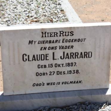 JARRARD Claude L. 1897-1938