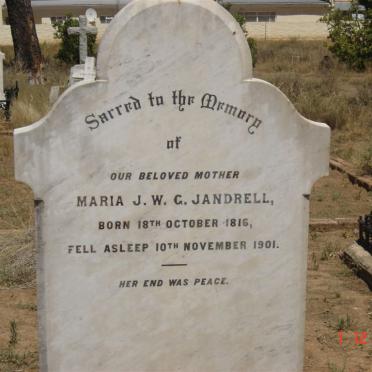JANDRELL Maria J.W.G. 1816-1901
