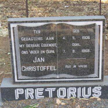 PRETORIUS Jan Christoffel 1906-1968
