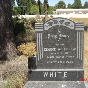 WHITE George 1889-1982