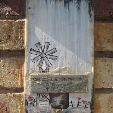 GROENEWALD Coenraad A. 1956-2016