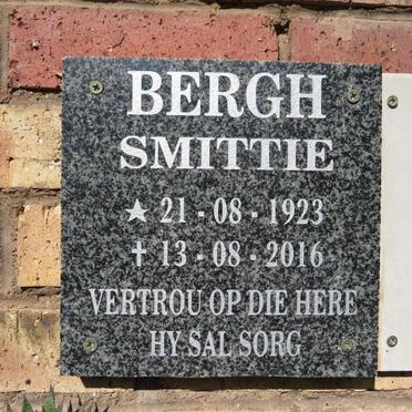BERGH Smittie 1923-2016