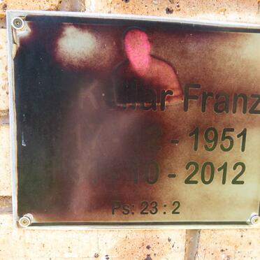 FRANZ Kellar 1951-2012