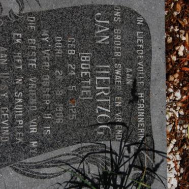 HERTZOG Jan 1925-1986