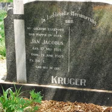 KRUGER Jan Jacobus 1918-1969