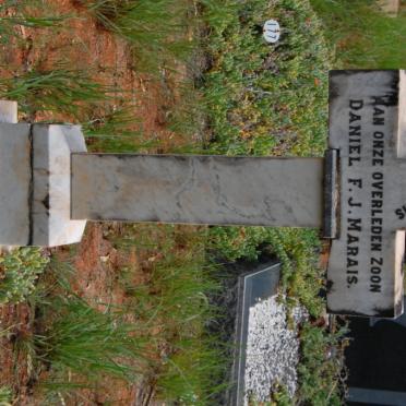 MARAIS Daniel F.J. 1883-1915