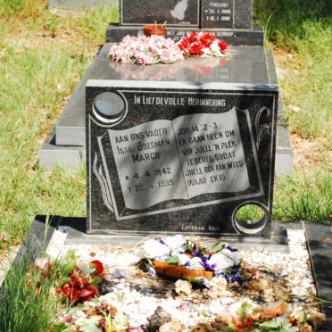 MARCH Isak Boesman 1942-1999 :: LAWAN Doreen 1975-2008 