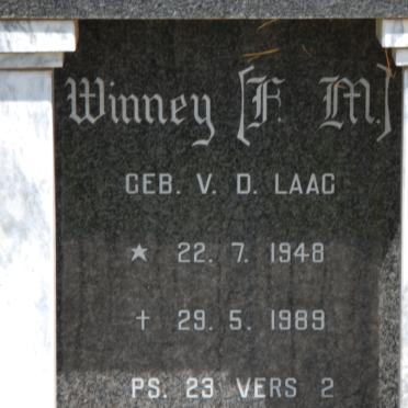 NEL F.M. nee V.D. LAAG 1948-1989 