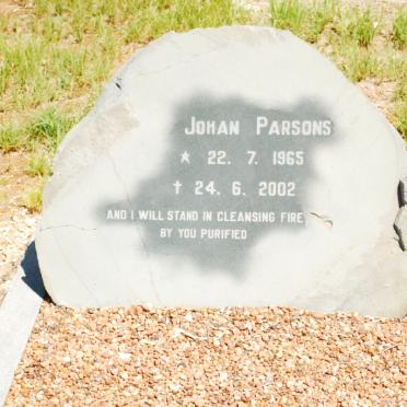 PARSONS Johan 1965-2002