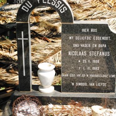 PLESSIS Nicolaas Stefanus, du 1908-1983
