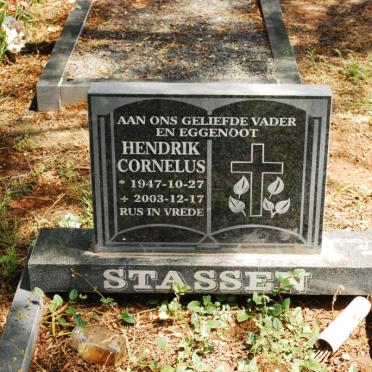 STASSEN Hendrik Cornelus 1947-2003