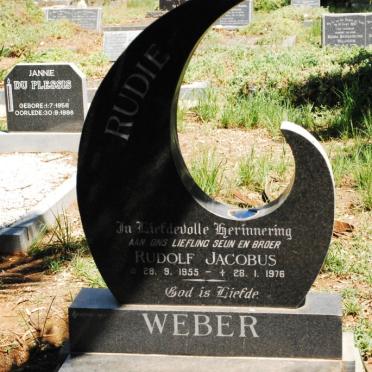 WEBER Rudolf Jacobus 1955-1976