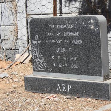 ARP Dirk F. 1940-1981