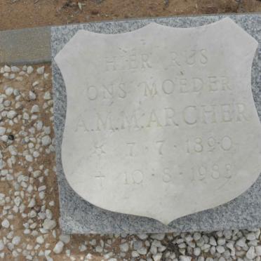 ARCHER A.M.M. 1890-1988