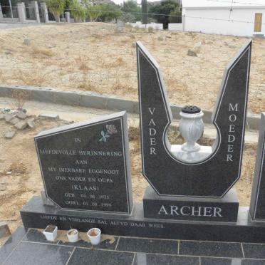 ARCHER Klaas 1935-1999
