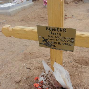 BOWERS Harry 1938-2012