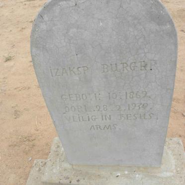 BURGER Izak S.P. 1869-1939