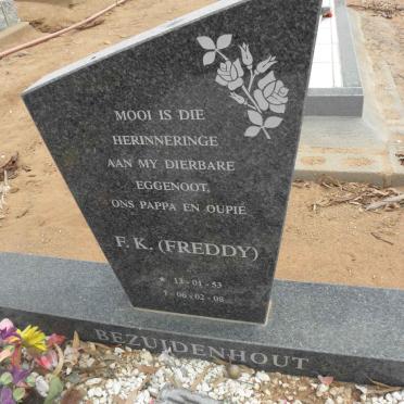 BEZUIDENHOUT F.K. 1953-2008