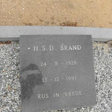 BRAND H.S.D. 1928-1991