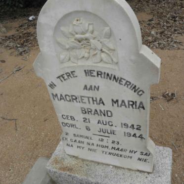 BRAND Magrietha Maria 1942-1944