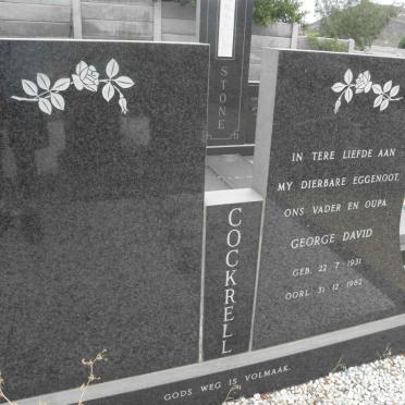 COCKRELL George David 1931-1982