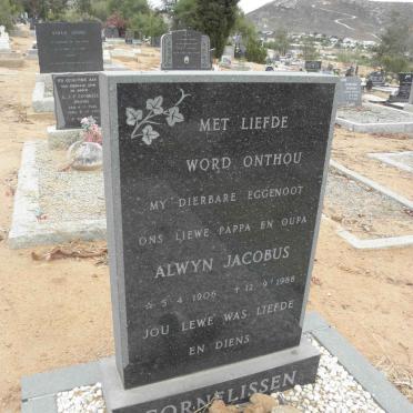 CORNELISSEN Alwyn Jacobus 1906-1988