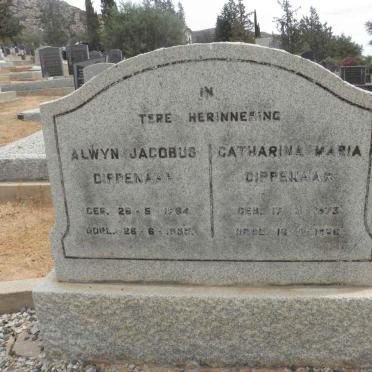 DIPPENAAR Alwyn Jacobus 1864-1958 &amp; Catharina Maria 1873-1966