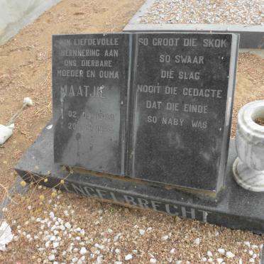 ENGELBRECHT Maatjie 1949-1994