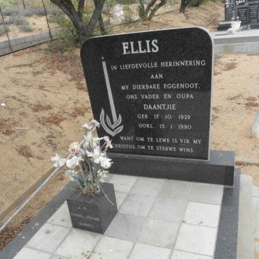 ELLIS Daantjie 1929-1990