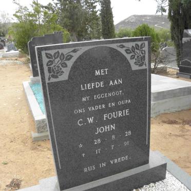 FOURIE C.W. 1928-1991