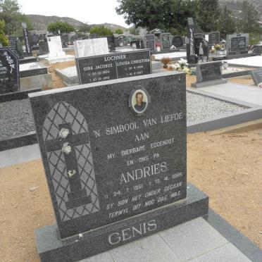GENIS Andries 1951-1988