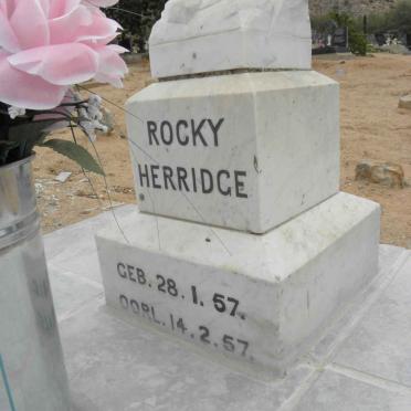 HERRIDGE Rocky 1957-1957