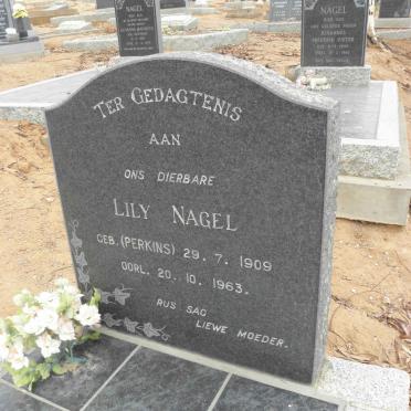 NAGEL Lily nee PERKINS 1909-1963