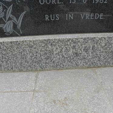 PONTES Frank, de 1937-1982