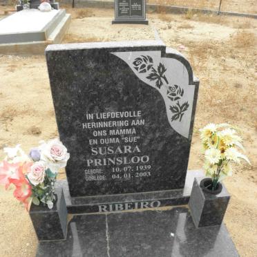 RIBEIRO Susara Prinsloo 1939-2003 