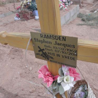 RAMSDEN Stephen Jacques 1962-2011