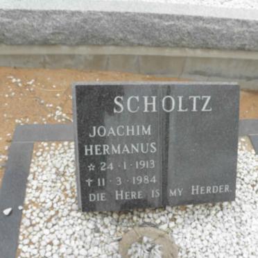 SCHOLTZ Joachim Hermanus 1913-1984