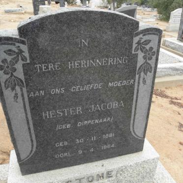 STONE Hester Jacoba nee DIPPENAAR 1881-1964