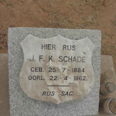 SCHADE J.F.K. 1884-1962